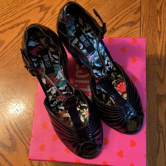 Iron Fist Shoes - NWT Iron Fist Mother of Pearls Heels